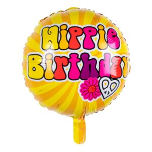 Folieballong Hippie Birthday