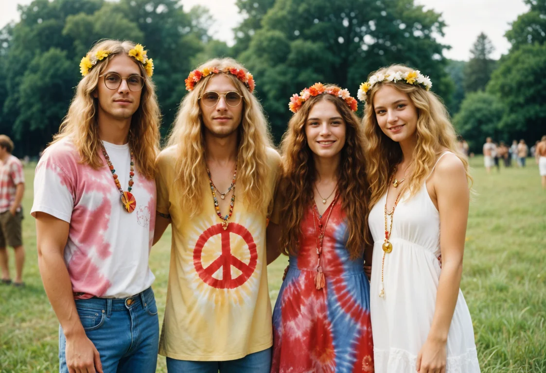 Fina hippiekläder